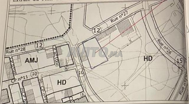 Terrain à vendre Chtouka Ait Baha Taddart. Superficie 363 m² - 2