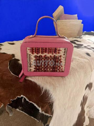 Sac à main en cuir véritable