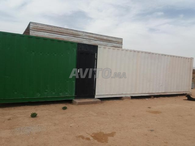 Conteneur 12m grillagé
