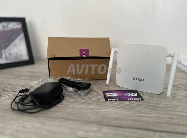 Box 4G Inwi (SLT728) – État Neuf avec Boîte