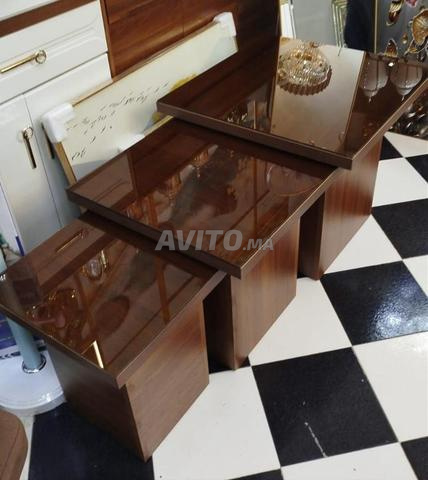 Pack 3 tables livraison gratuite toutes villes - 2