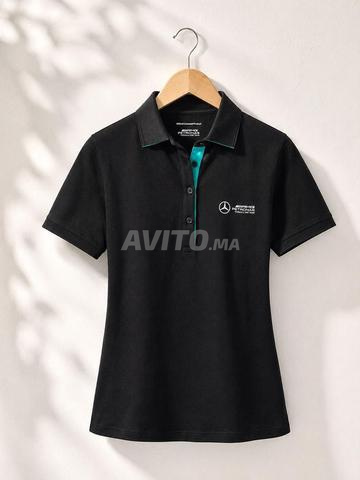 Polo Mercedes AMG Petronas F1 Classic Noir 🏎️🏁 - 2
