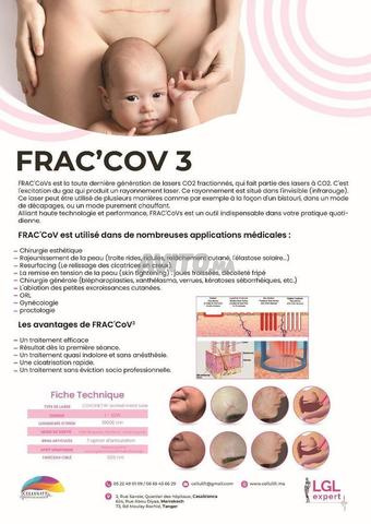 Laser Co2 fractionné FRACOV3 - 2