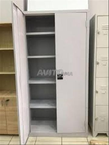 Armoire porte battante coulisse rideaux - 2