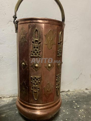 دلو نحاس فاسي 70 سم نقش سلطاني كازا