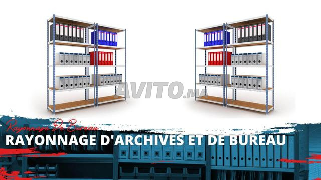 Rayonnage léger multi-usage – Ateliers & bureaux