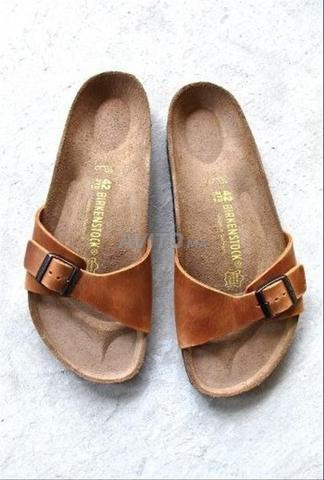 Sandales pour femme en cuir naturel à 150 dh - 2