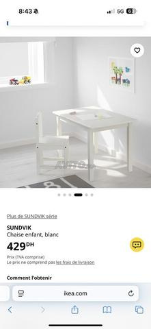 Tables et chaises pour enfants - 2