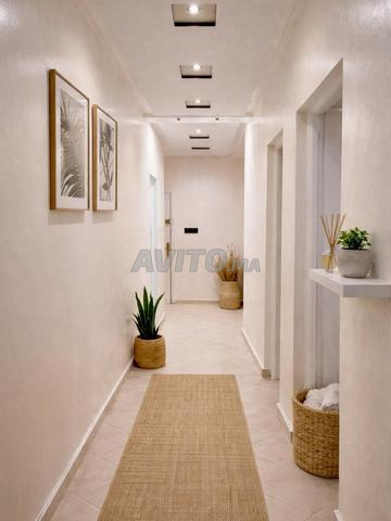 Appartement de deux chambres et salon à louer à la journée