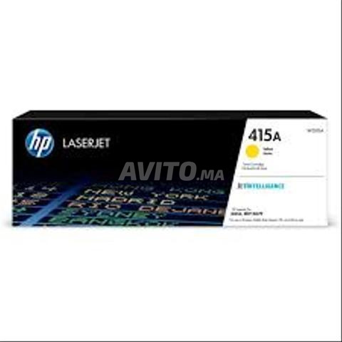 تونر HP LaserJet أصفر أصلي 415A (W2032A) من HP