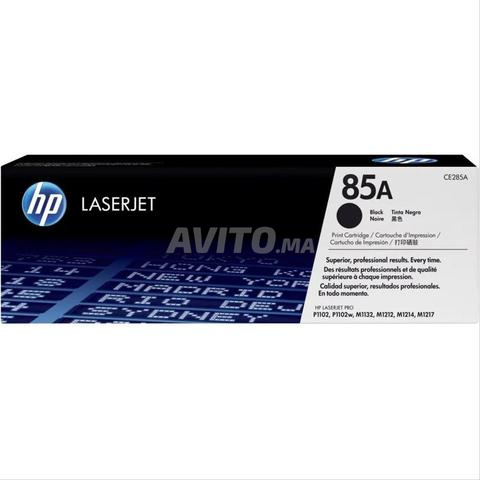 تونر HP LaserJet أصلي – 85A أسود (CE285A)