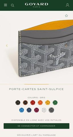 Porte-cartes Goyard Saint-Sulpice - 2