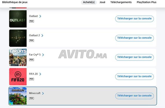 Compte PSN accès complet - 2