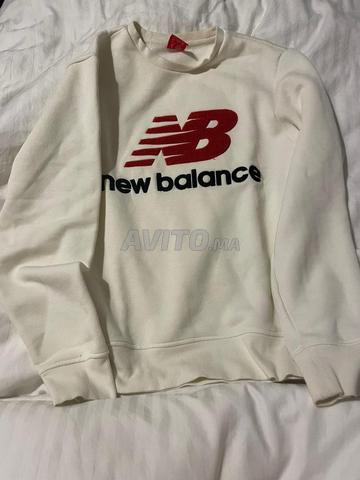 Pull blanc homme taille M confortable - 2