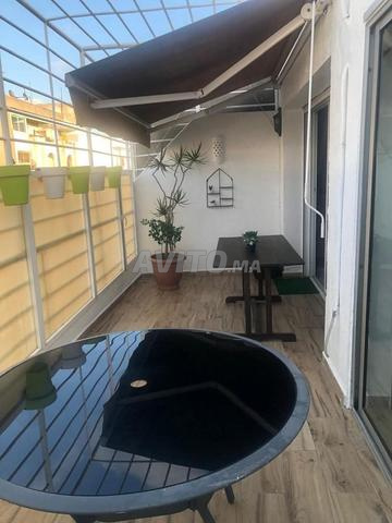 2 chambres salon meublé avec terrasse - 2