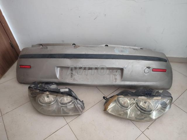 Pare-choc arrière et parabole Fiat Punto