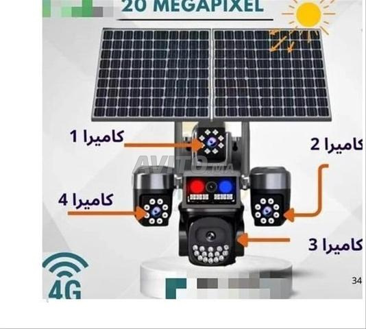 Caméra de vidéosurveillance solaire 20mp K1