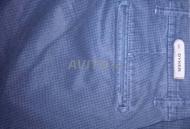 Pantalon homme DYKER italien 34 propre 150 dirhams - 2