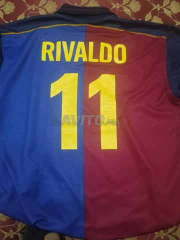 T-shirt Barça 1999 Rivaldo 11 XL - 2