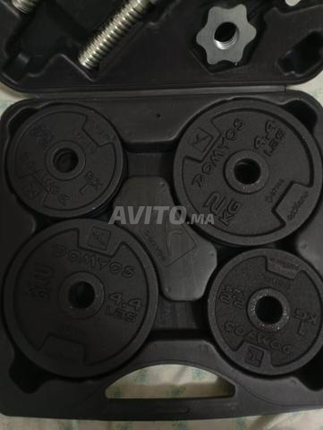 Haltères musculation 20kg - 2