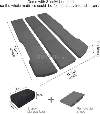 Matelas pour Tesla Model 3 ou Y