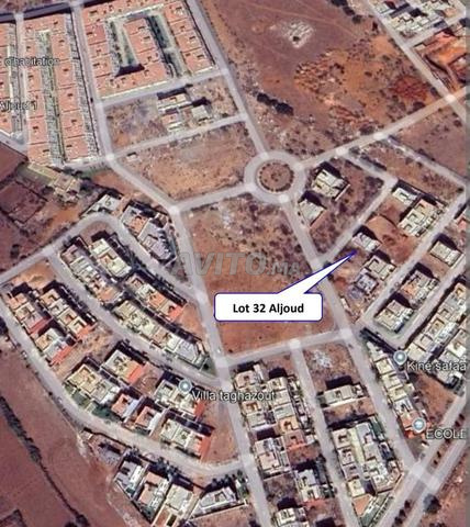 Terrain Villa 200m/Sud à vendre à Témara Krouch