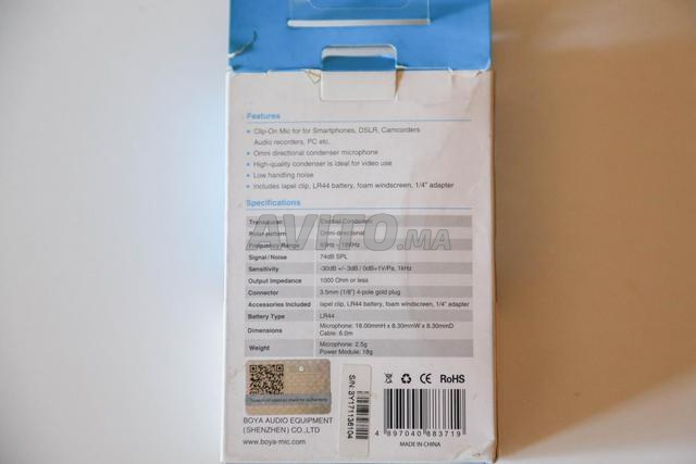 Microphone cravate neuf - 2