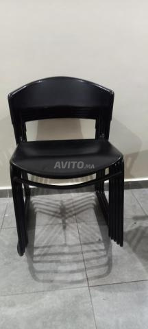 6 chaises noires - 2