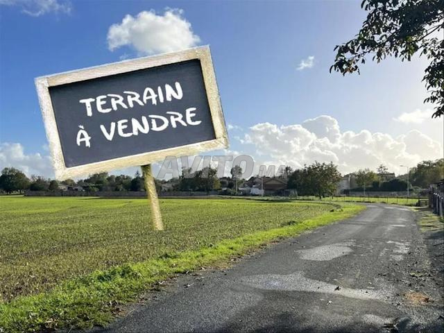 Terrain de 2800 m² à Skhirat / Route Goudronnée 10 m