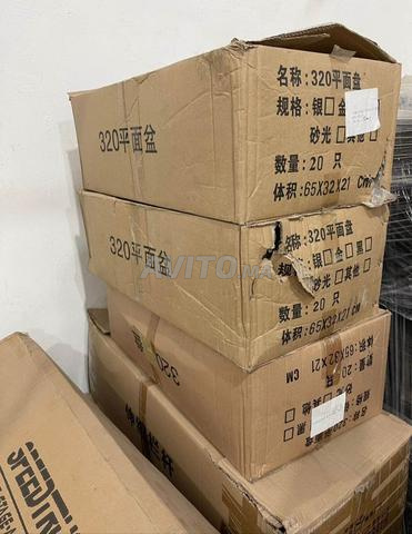 Poteaux de guidage inox neuf en emballage