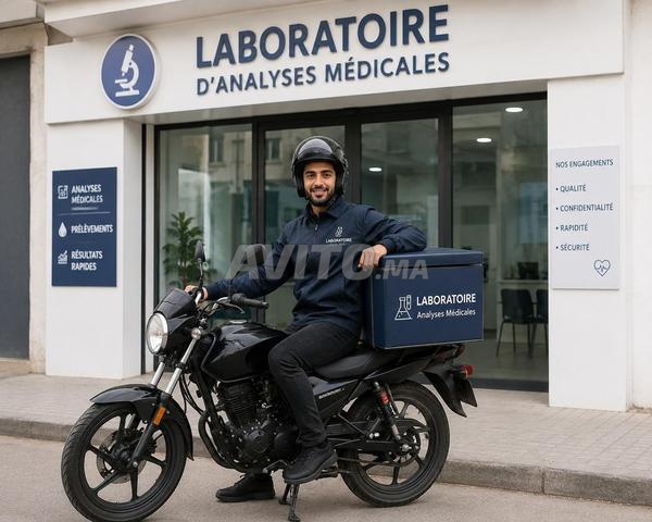 Offre d'emploi - Coursier dans un laboratoire