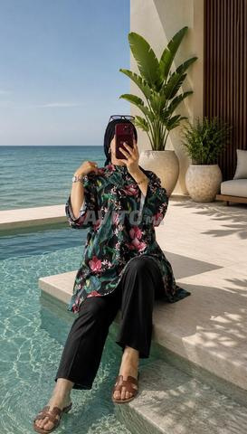 🐠 بوركيني متعدد الألوان بجودة عالية وسعر جيد 🇲🇦🏠 - 2