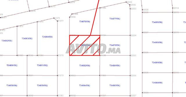 Terrain villa 600 m2, Riad Toulal 2 - 2
