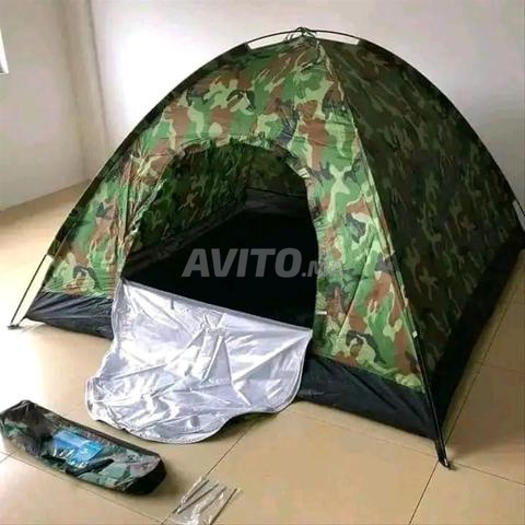 Tente militaire extérieure pour le voyage, capacité 3-4 personnes