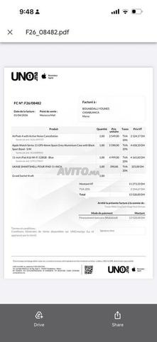 Apple Watch 11 46 mm, neuve, 5590 DH payé - 2