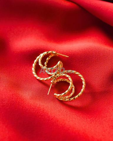 Boucles d’oreilles en Acier inoxydable made in USA - 2
