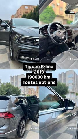 تيجوان R-Line 2019 نظيفة جداً 190000 كم - 2
