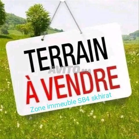 Terrain à vendre Skhirat zone immeuble SB4