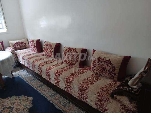 Salon marocain complet en bois - 2