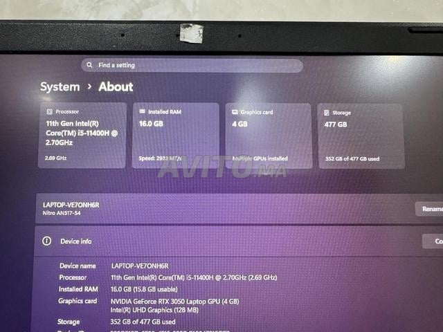 Acer Nitro 5 - 2