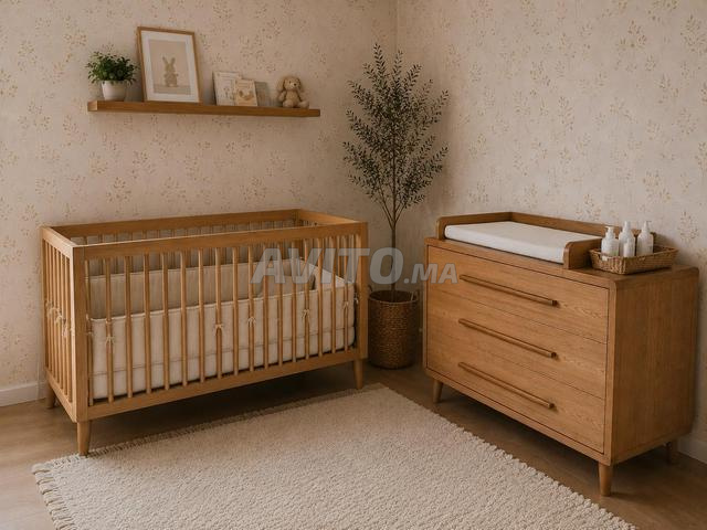chambre bébé en bois massif - 2