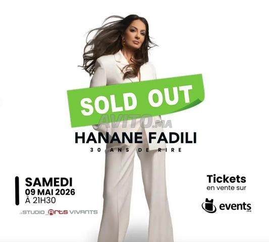 3 billets Orchestre HANANE FADILI