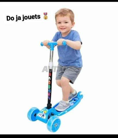 Trottinette pour enfants à 3 roues stables ✅️Réglable