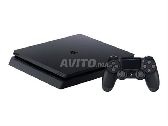 PS4 SLIM 500GB stockage Fortnite GTA FIFA21 - 2