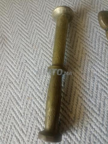 مهراز نحاس فاسي قديم أكثر من 150 سنة - 2