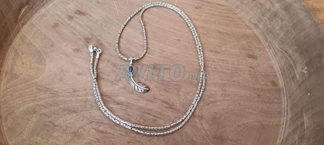 سلسلة وقلادة فضة 925 - 2