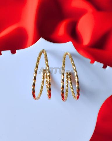 Boucles d’oreilles CROWN.V2 en acier - 2