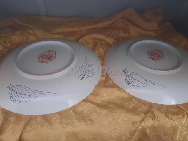2 plateaux paon libre de grande taille - 2