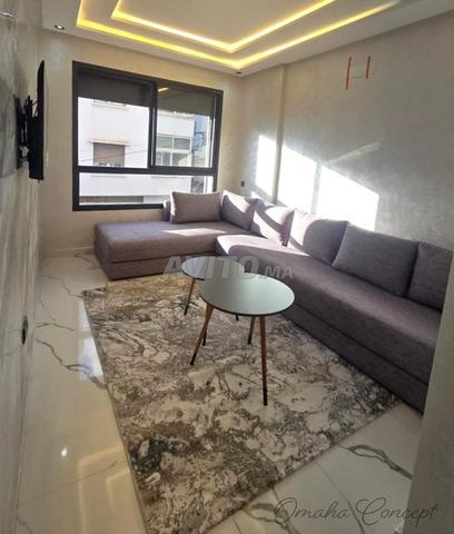 Appart Neuf meublé 57m2 2Ch balcon garage Maarif - 2