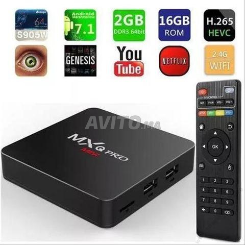 صندوق تلفزيون MXQ Pro 4K - تلفزيون ذكي يعمل بنظام أندرويد